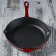 thumbnail image 3 of Cuisinart Chef's Classic 10 in Induction Compatible, Oven Safe Cast Iron Frying Pans, Stainless Steel, 3 of 3