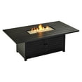 thumbnail image 3 of Patio Resorts FTRCCHRG7240 72 x 40 in. Regal Rectangle Aluminum Chat Table with Fire Pit, 3 of 3