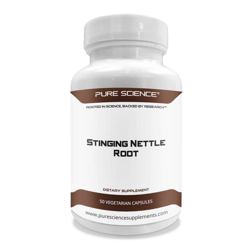 Pure Science Stinging Nettle Root Extract (500mg Standardized Nettle