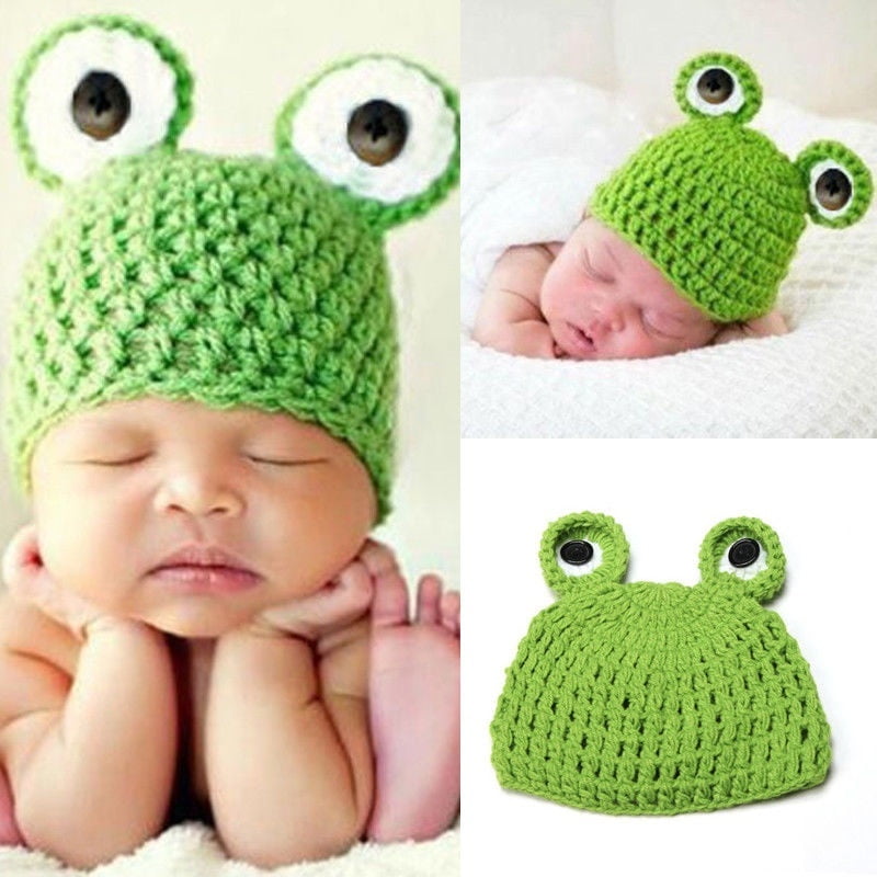 baby frog hat