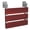Polished Stainless Steel, variant on ErgoSeat II Concealed Screw Wall Mounted Safety Seat ADA Compliant 250 lb Weight Capacity Bamboo and Polished Stainless Steel