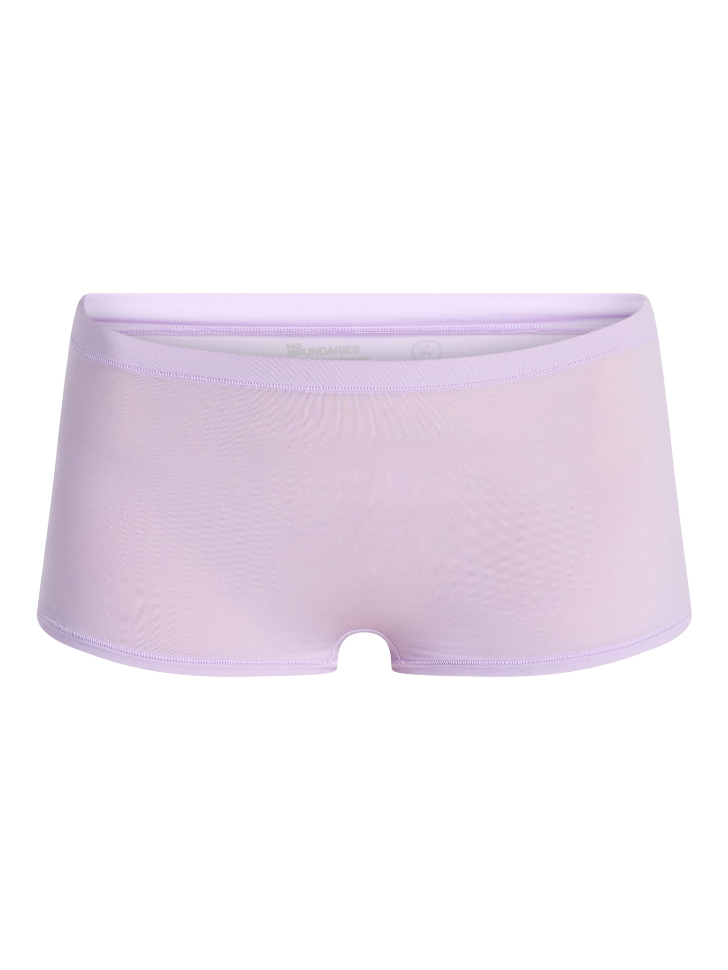 No Boundaries Fit Stretch Boyshort Panties, 3-Pack, Women's XS-XXXL