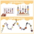 thumbnail image 4 of Perlas de madera para atar y apilar Montessori Toys Vanplay, 4 of 7