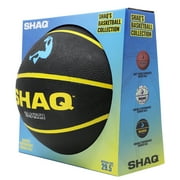 SHAQ Official Sized Basketball (29.5) - Black and Yellow