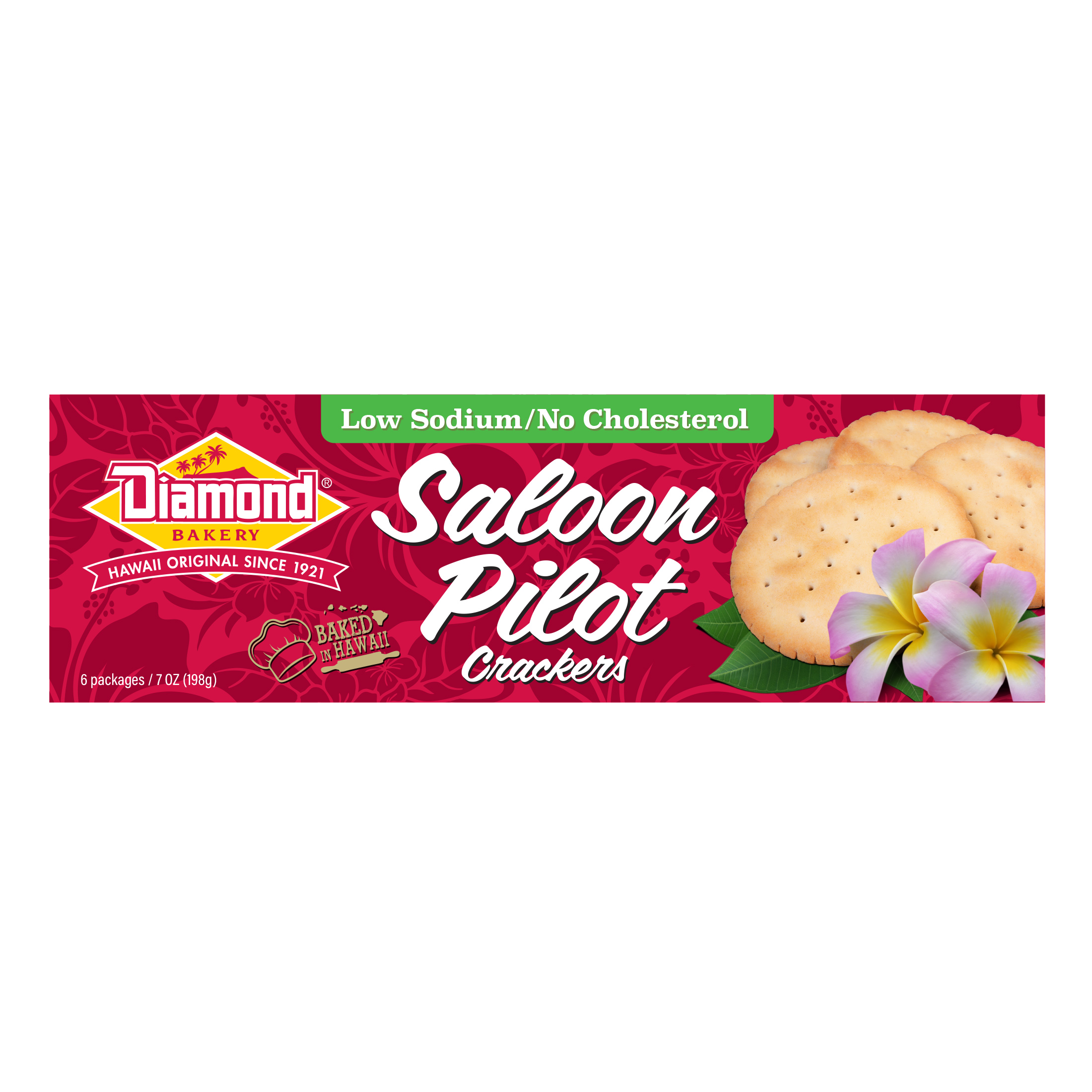 Diamond Bakery Original Hawaiian Saloon Pilot Crackers, 7 Oz