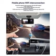 thumbnail image 2 of Cámara de Tablero de 3 Canales para Autos, Cámara WIFI 1080P, Grabadora de Video, Cámara de Visión Trasera para Vehículo, DVR para Auto,, 2 of 5
