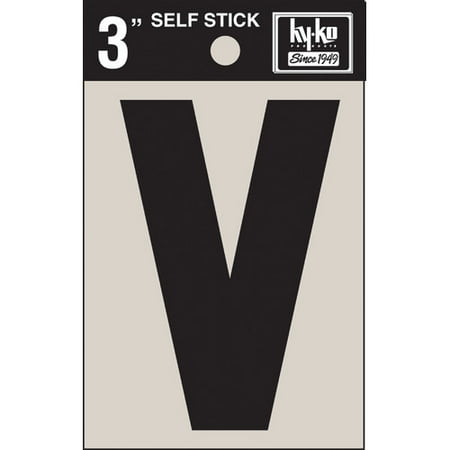 Hy-Ko Sticker House Letter (Set of 10)