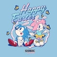 thumbnail image 2 of Boys Sonic the Hedgehog Happy Easter Cute Duo T Shirt, 2 of 5