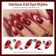 thumbnail image 5 of Esmalte de uñas Beetles Gel, juego de 6 colores con purpurina para ojos de gato, 7,5 ml, 5 of 9
