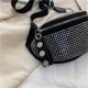 thumbnail image 4 of Bolsa Riñonera con diamantes de imitación para mujer, cadena de diamantes, bandolera, riñonera a la cadera Tmvgtek Para Estrenar, 4 of 9