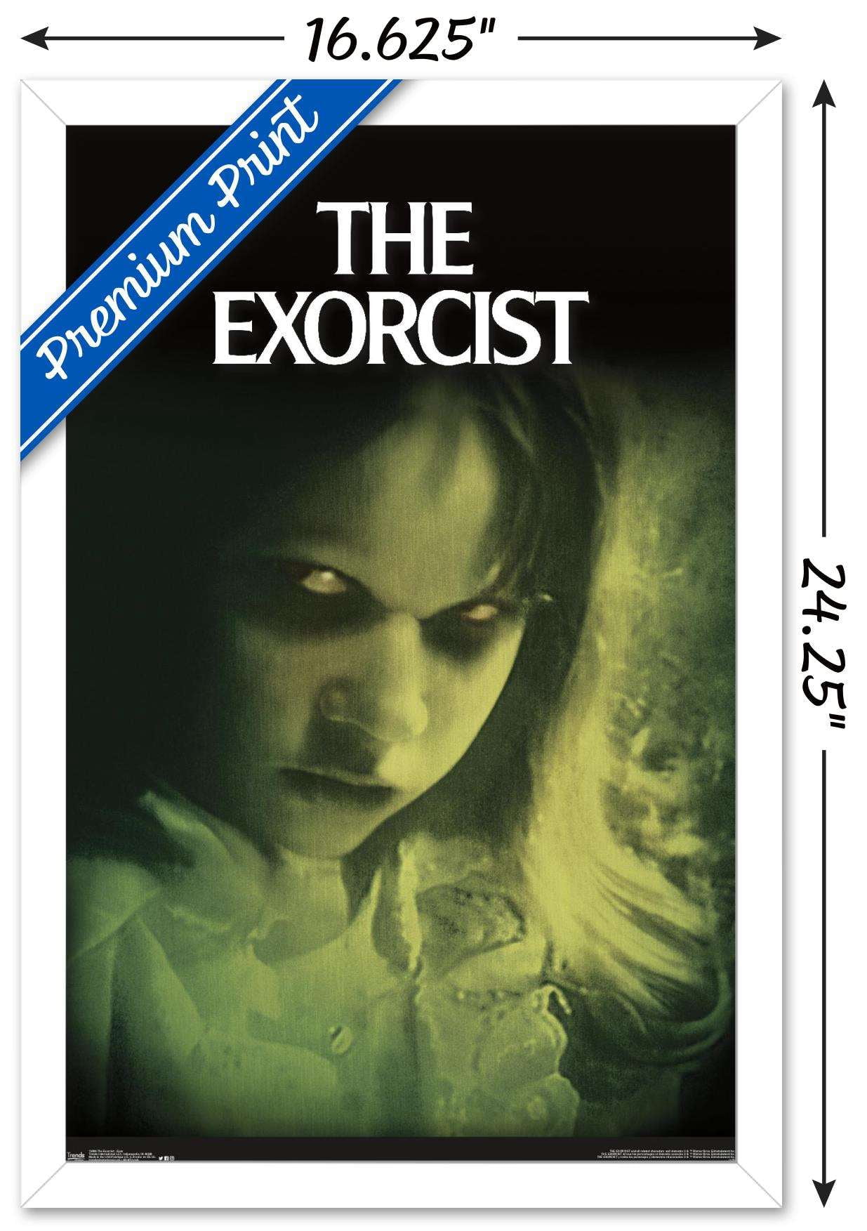 The Exorcist - Eyes Wall Poster, 14.725" x 22.375", Framed
