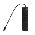 thumbnail image 3 of Versatile 1 to 7 Port USB3.0 Hub Splitter High Speed Data Transfer USB Extender, 3 of 10