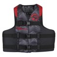 thumbnail image 1 of Chaleco salvavidas Full Throttle de nailon rojo para adultos, talla S/M, 1 of 1