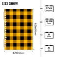 thumbnail image 4 of joogoo Spiral Journal Notebook Checkered Yellow Grid Print College Ruled Notebooks 8.3" x 5.7" 2 PCs, 4 of 8