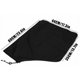 thumbnail image 2 of Funda de asiento para muebles de jardín, funda impermeable para mesa y silla de jardín, protección para muebles de jardín, muebles de jardín, tela Oxford 420D (225 x 116 x 82 cm), color negro, 2 of 5