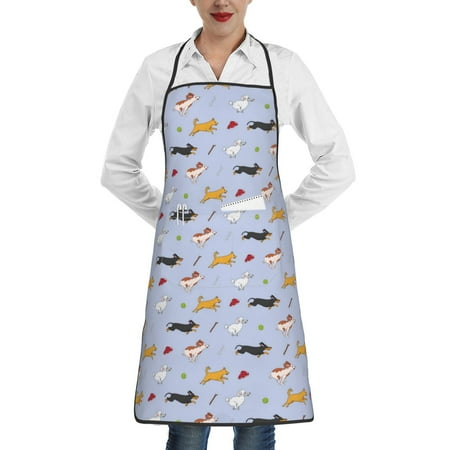 

Sikiie Dogs Are Running Aprons for Kitchen Cooking Aprons Chef Apron for Men Women Chef