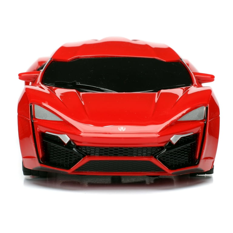 Jada Toys Fast and Furious 1:24 Scale RC, Lykan Hypersport