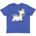 thumbnail image 3 of Inktastic Zebra Youth T-Shirt, 3 of 5