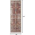 thumbnail image 2 of Loloi Chris Loves Julia Jules Collection JUL-01 Merlot/Multi 2'-6" x 12'-0" Runner Rug, 2 of 8