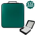 thumbnail image 1 of DVD Storage Case Portable 432-Capacity Heavy Duty CD Wallet DVD Organizer Case, 1 of 10