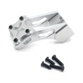 thumbnail image 2 of Support de Fixation Arrière Pièce de Réparation Professionnelle Pièce Modifiée Voiture RC Remplacement de Monture Fixe 144010 144002 124017 124019 Argent, 2 of 7
