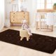 thumbnail image 3 of Alfombra LOCHAS ultrasuave para interiores, moderna, 2x6, para dormitorio, 3 of 7