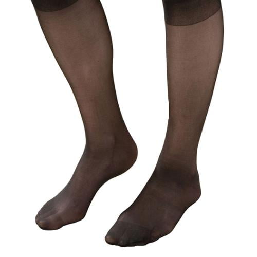 9 Pack Womens Knee High Stocking Nylon Pantyhose Socks