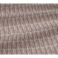 thumbnail image 5 of oneOone Viscose Jersey Fabric Chevron Stripe Printed Craft Fabric BTY 60 Inch Wide, 5 of 5
