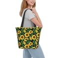 thumbnail image 2 of Fuzoiu Sunflower 1 Print Large Capacity Shoulder Bag for Women,Large Capacity Office Purse,Laptop Tote Bag,Casual Everyday Tote for Work Beach Travel and Shopping Grocery, 2 of 6
