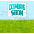 thumbnail image 1 of Coming Soon (18" x 24") Yard Sign, Includes Metal Step Stake, 1 of 6