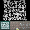 thumbnail image 2 of LIANXUE Letter Alphabet Metal Cutting Dies Stencil DIY Scrapbooking Album Paper Template, 2 of 9