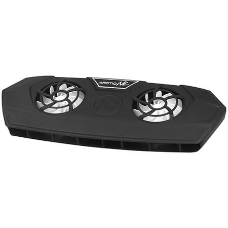 Arctic Laptop Cooler with Adjustable Fan Speed and 4-Port USB Hub, Black