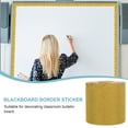 thumbnail image 3 of Decor Decorate Sticker Borders Paper Gold Classroom Bulletin Chalkboard Glitter, 3 of 6