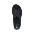 thumbnail image 3 of Bzees Womens Desire Criss-Cross Slide Wedges, 3 of 4