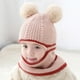 thumbnail image 4 of Minnieouse Gorro bonito tejido para bebé, gorro elegante y cómodo con pompón, gorros de invierno para niños, suaves Sombreros Amarillo, 4 of 6