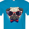 thumbnail image 4 of Inktastic Pug Dog July 4th Patriotic Sunglasses T-Shirt, 4 of 5