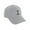 Light Grey, variant on Low Profile Adjustable Baseball Dad Hat Cap Old English Font Alphabet A to Z, Black Hat Black Z