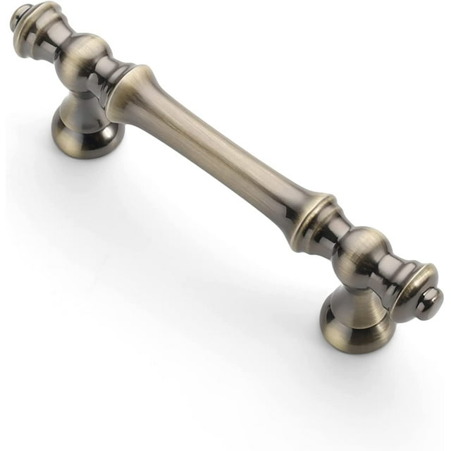 Zoizocp 6 Pack 3 Inch(76mm) Matte Black Kitchen Handles