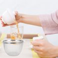 thumbnail image 2 of 8pcs Stainless Steel Tea Filter Metal Infuser Sturdy Tea Strainer for Home (Diameter 7.6cm x Height 5cm), 2 of 9