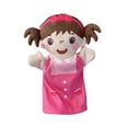 thumbnail image 3 of Marionetas de mano familiares, guantes para la cabeza, regalos para niños, juguete con relleno de animales, chistes, juguetes de simulación de felpa Hija, 3 of 8