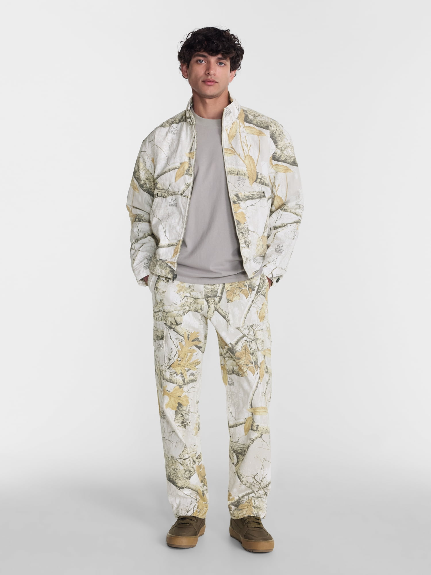 No Boundaries x Realtree Cargo Cotton Pants, 30.5'' Inseam, Men's Sizes 28-44