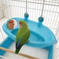 thumbnail image 4 of Hanging Bird Bath Pool for Parrots Cage Enrichment Activity Play Interactive Pet Toy, 4 of 6
