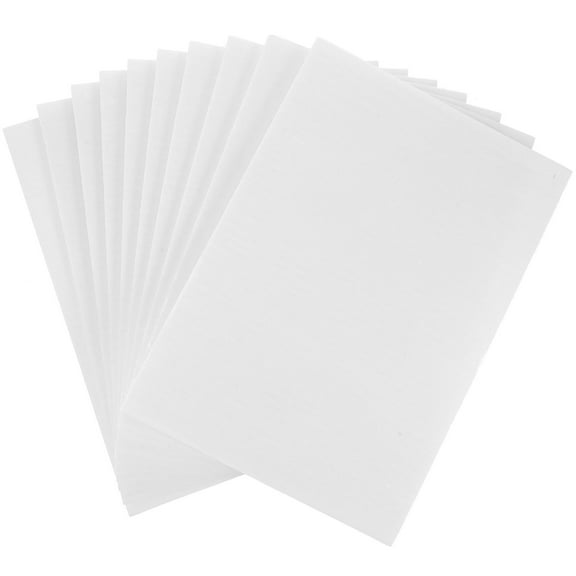 ORDDIART 10Pcs White Foam Poster Board for Art Painting Window Display Students Teachers 12X8.3X0.2In