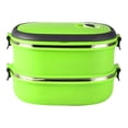 thumbnail image 1 of Hyrbek Food Storage, Thermal Lunch Box for Food Portable Keep Warm Lunch Container for Kid Adult to School Work Stainless Insulated Lunch Box Microwave Food Containers, 1 of 3