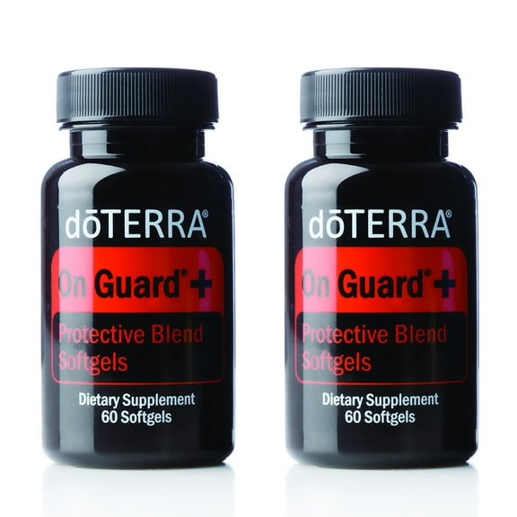 doTERRA On Guard Essential Oil Protective Blend Softgels 60 ct (2 Pack)