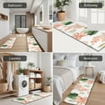 thumbnail image 5 of Pioneer Flower Floral Print Pattern Kitchen Rugs Sets Of 3,Kitchen Runner Rugs Non Skid Washable,Decorative Kitchen Floor Mats for Kitchen,Sink,Laundry,17"x30"+ 17"x47" + 17"x59", 5 of 6