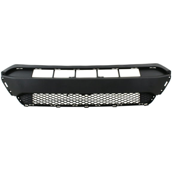 Front Bumper Trim Compatible with HONDA PILOT 2012-2015 Garnish Textured Black-CAPA Certified