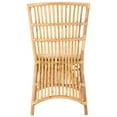 thumbnail image 7 of SAFAVIEH Erika Rattan Accent Club Chair w/Cushion, Natural, Set of 2, 7 of 7