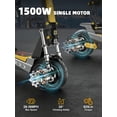 thumbnail image 3 of 50MPH Electric Scooter Adults 1500W Single Motor, 60V 35Ah Battery, Max 45Miles Fast Sports Escooter, 11" Foldable Off-Road E Scooter with Dual Hydraulic Brakes & Full Suspension, 3 of 9