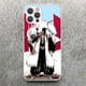thumbnail image 3 of Funda de teléfono con estampado de silicona suave para Apple, carcasa para iPhone 15 14 13 12 11 Pro Max Mini XS XR X 7 Plus 8 + SE, Bleach Zaraki Kenpachi, 3 of 5